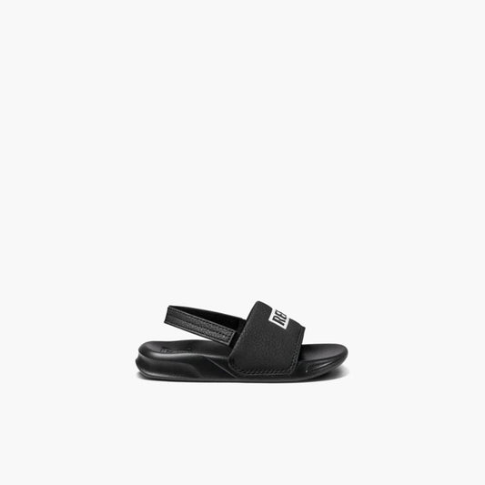 Reef Kids LITTLE ONE SLIDE REEF BLACK/WHITE