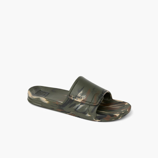 REEF MEN FANNING SLIDE H20 MEN CAMO MARBLE