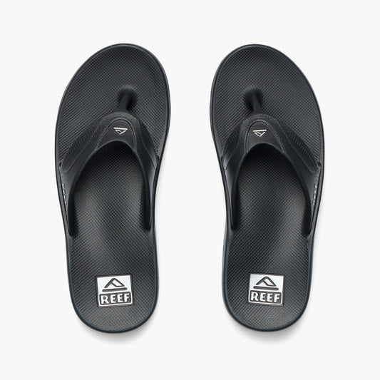 REEF MEN FANNING H20 MEN BLACK/SILVER