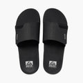 Reef Men FANNING SLIDE BLACK/SILVER