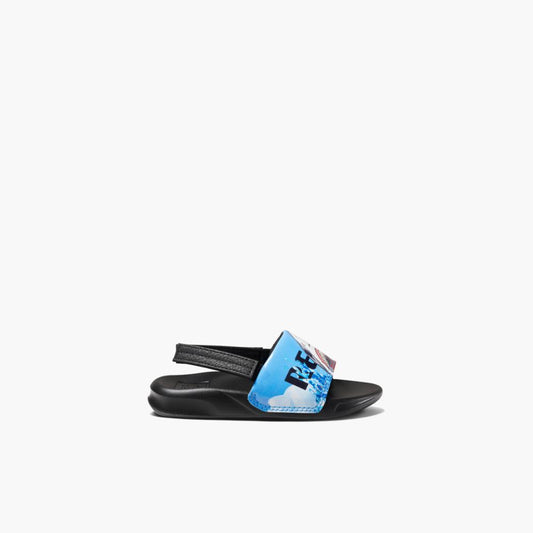 Reef Kids LITTLE ONE SLIDE BLACK SHARK BITE