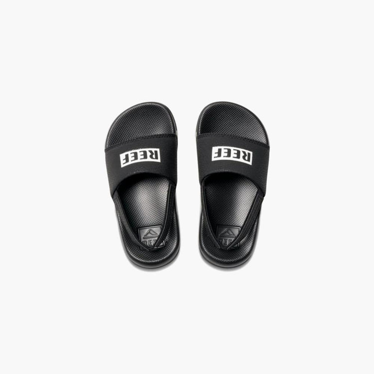 Reef Kids LITTLE ONE SLIDE REEF BLACK/WHITE