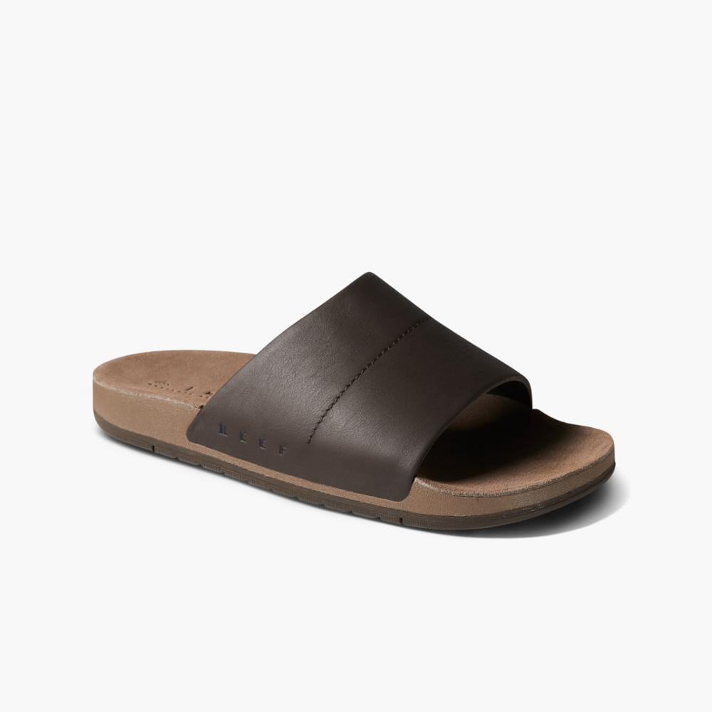 Reef Men OJAI SLIDE BROWN LEATHER – Reef Canada