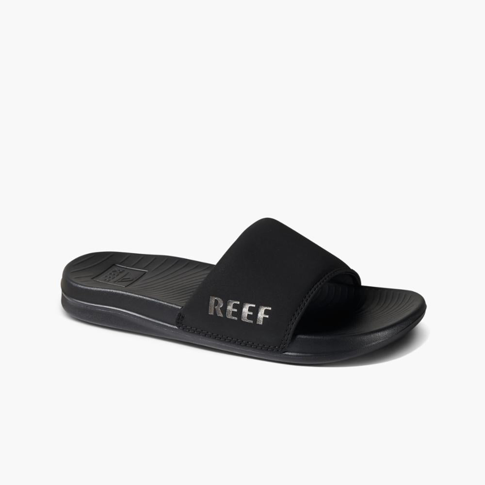 Reef Femmes REEF ONE SLIDE BLACK SILVER