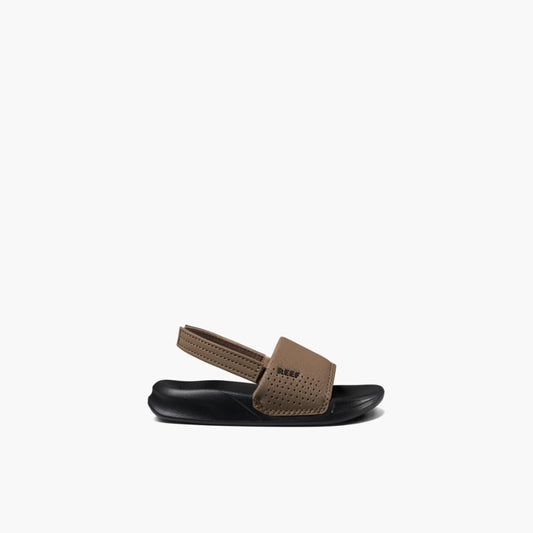 Reef Kids LITTLE ONE SLIDE BLACK/TAN