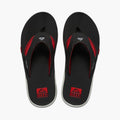 Reef Men FANNING PREGAME BLACK/RED