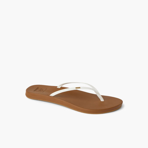 REEF WOMEN CUSHION SLIM WHITE/TAN