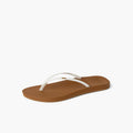 REEF WOMEN CUSHION SLIM WHITE/TAN