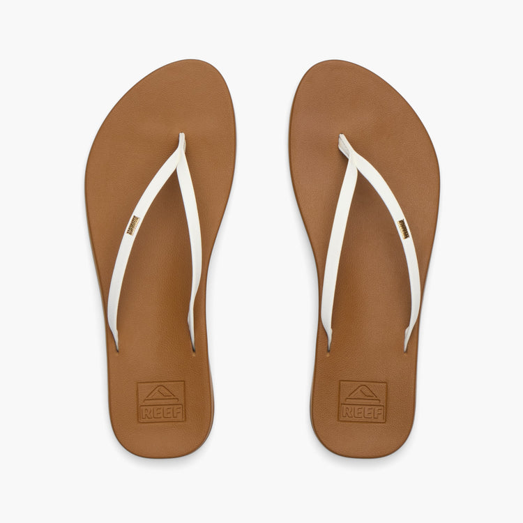REEF WOMEN CUSHION SLIM WHITE/TAN