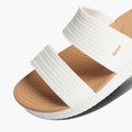 REEF WOMEN WATER VISTA SLIDE WHITE/TAN