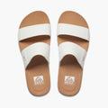 REEF WOMEN WATER VISTA SLIDE WHITE/TAN