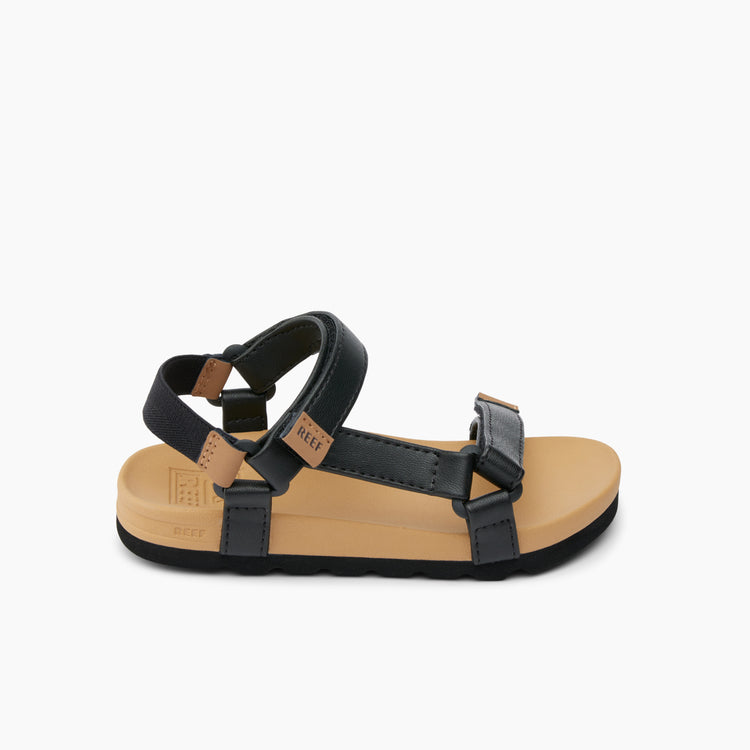 REEF KIDS LITTLE REM HI BLACK/TAN