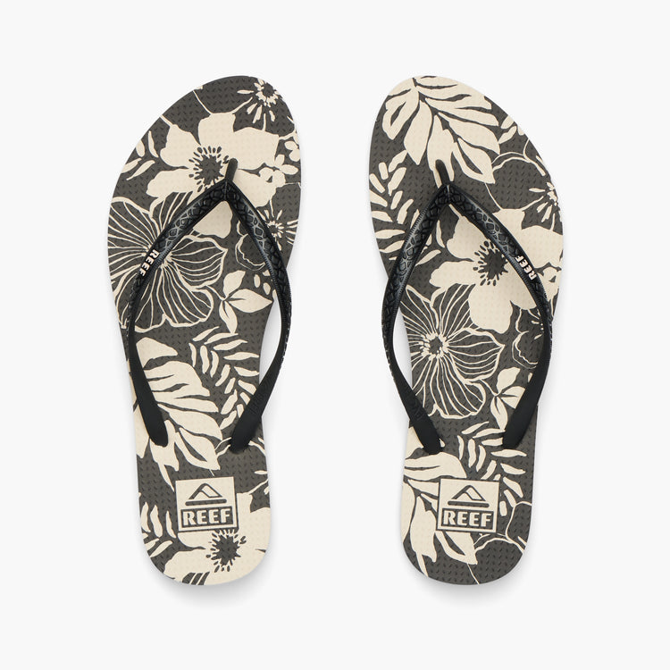 REEF WOMEN REEF SEASIDE PRINTS BLACK FLORAL