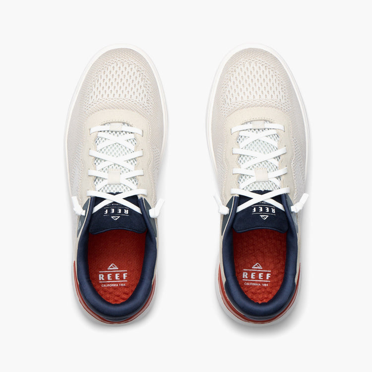 REEF MEN SHORELINE DEL MAR MEN TAN/WHITE/NAVY