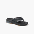 REEF MEN FANNING + BLACK/GUM