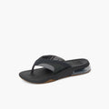 REEF MEN FANNING + BLACK/GUM