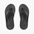 REEF MEN FANNING + BLACK/GUM