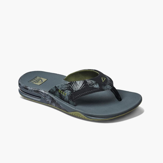 Reef Men FANNING PRINTS OLIVE PALM