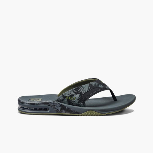Reef Men FANNING PRINTS OLIVE PALM