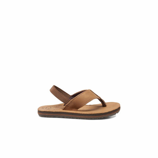 Reef Kids LITTLE LEATHER SMOOTHY BRONZE BROWN