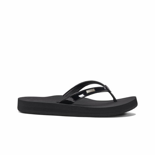 Reef Women REEF CUSHION LUNA BLACK PATENT