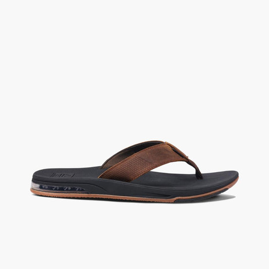 Reef Men LEATHER FANNING LOW DARK BROWN