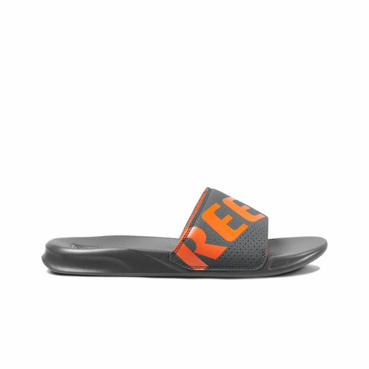 Reef Men REEF ONE SLIDE GREY/ORANGE