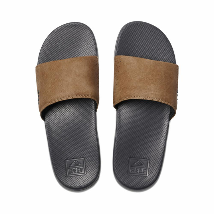 Reef Men REEF ONE SLIDE GREY/TAN