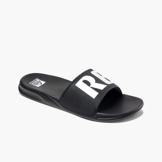 Reef Men REEF ONE SLIDE BLACK/WHTIE