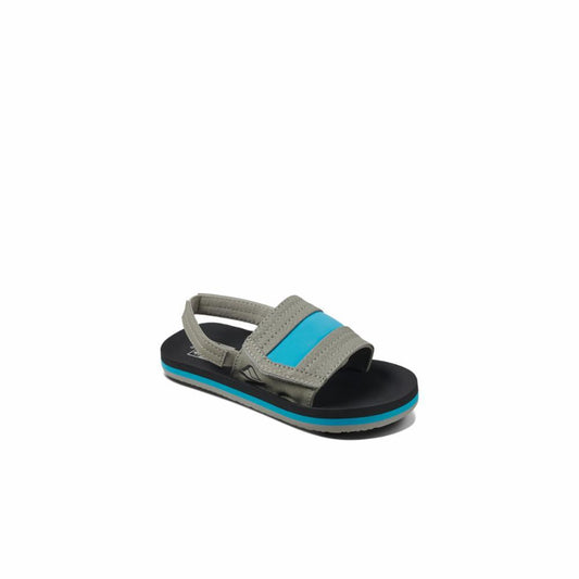 Reef Kids LITTLE AHI SLIDE GREY/BLUE