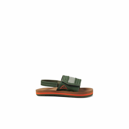 Reef Kids LITTLE AHI SLIDE TAN/OLIVE