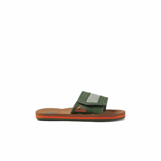 Reef Kids KIDS AHI SLIDE TAN/OLIVE