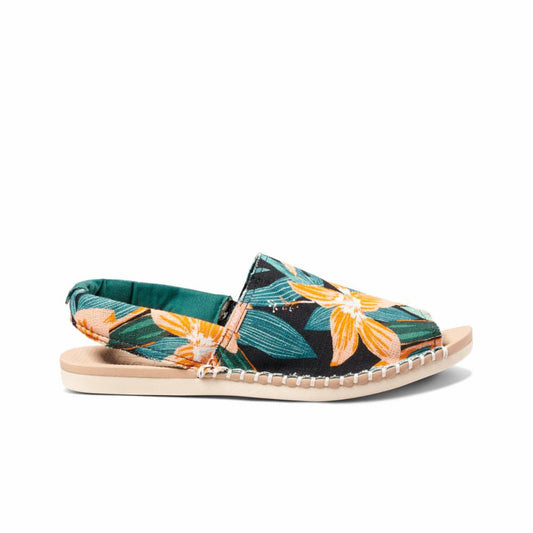 Reef Women REEF ESCAPE SLING PRINTS BLACK HIBISCUS