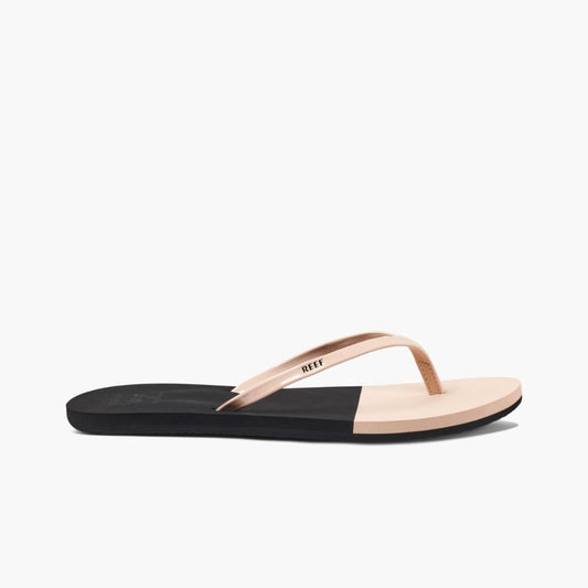 Reef Women BLISS TOE DIP BLACK/NUDE
