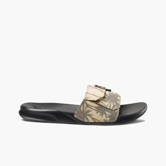 Reef Men REEF STASH SLIDE TAN PALM