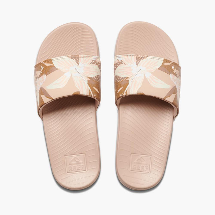 Reef Women REEF ONE SLIDE SAND HIBISCUS