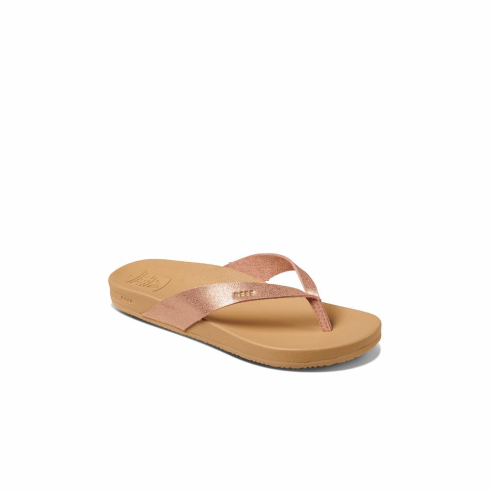 slippers rose gold