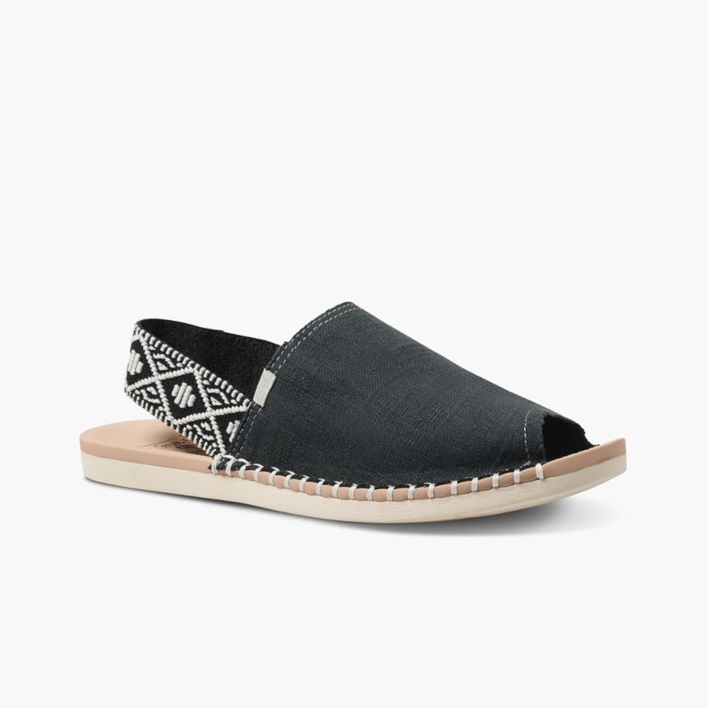 Reef Women REEF ESCAPE SLING WOVEN BLACK/CREAM