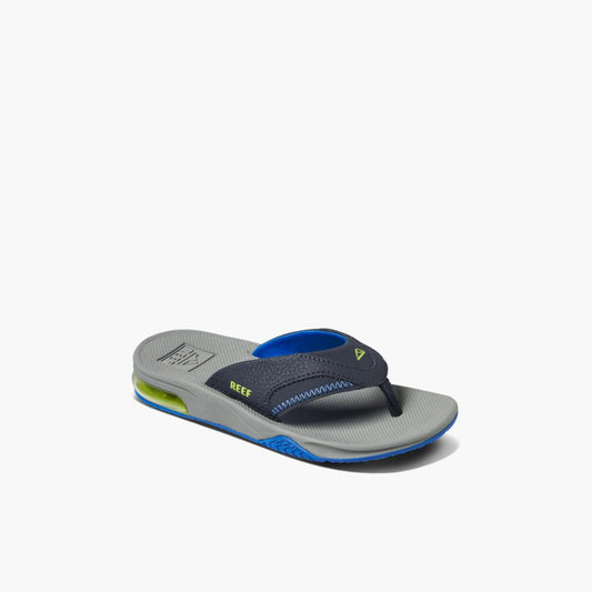 Reef Kids KIDS FANNING NAVY/LIME