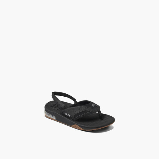 Reef Kids LITTLE FANNING BLACK/SILVER