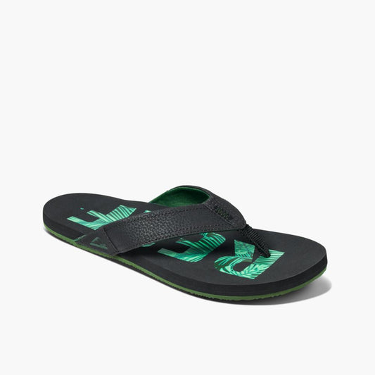 Reef Men REEF NEWPORT PRINTS REEF PALMS BLACK