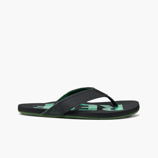 Reef Men REEF NEWPORT PRINTS REEF PALMS BLACK