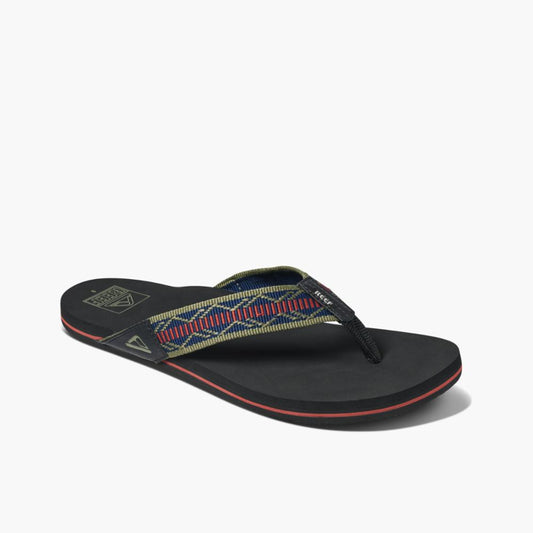Reef Men REEF NEWPORT WOVEN NAVY/RED