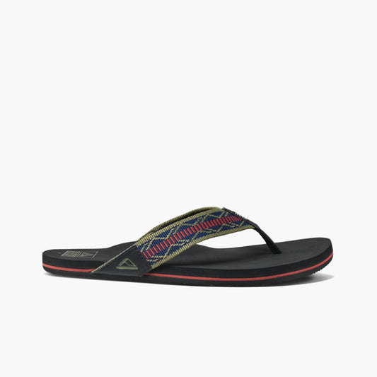 Reef Men REEF NEWPORT WOVEN NAVY/RED
