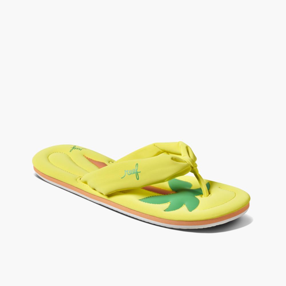Reef Women REEF POOL FLOAT YELLOW PALM – Reef Canada