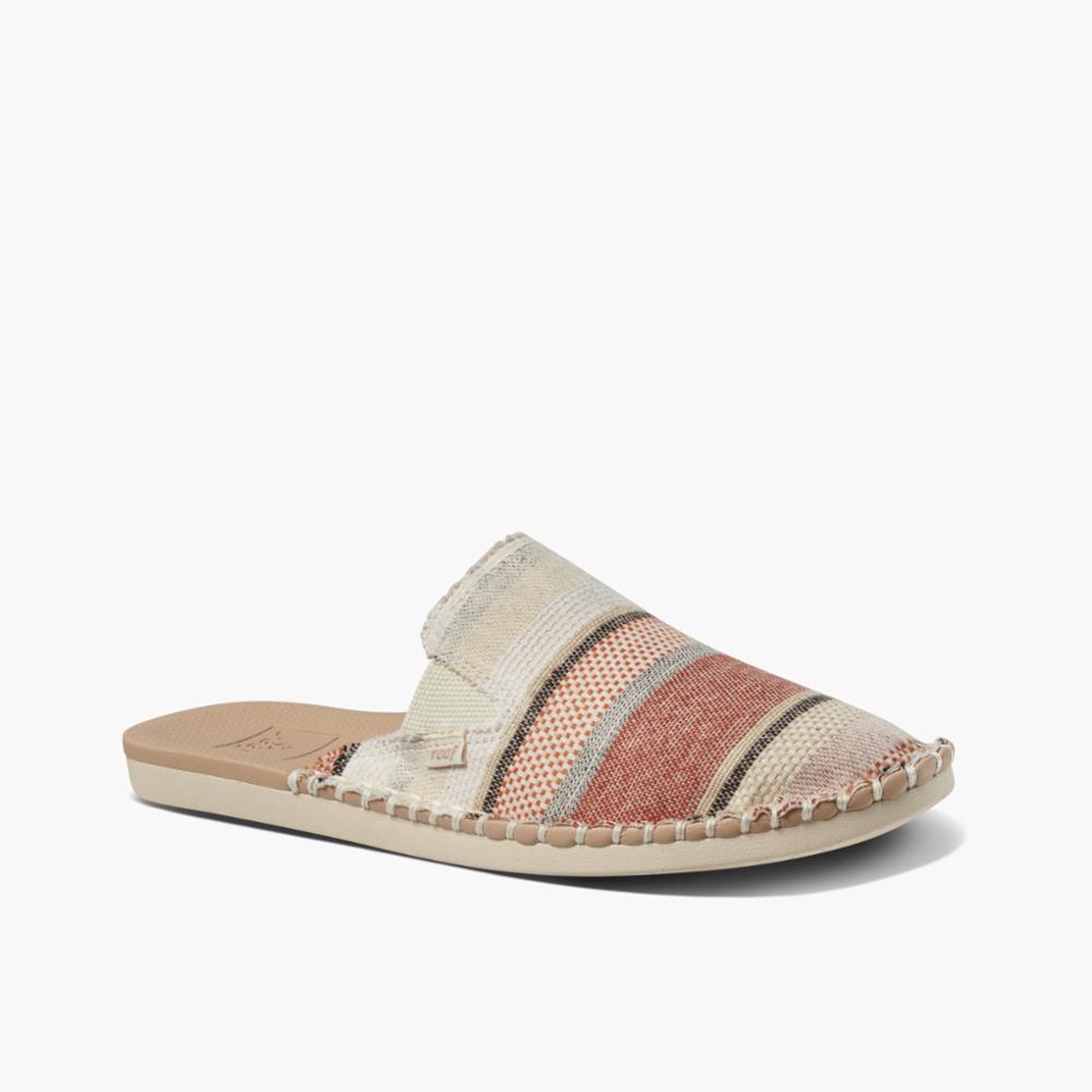 Reef Women REEF ESCAPE MULE RED STRIPES