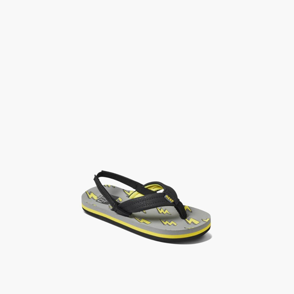 Little Ahi Reef Jongens Slippers Reef Kids LITTLE AHI HIGH VOLTAGE