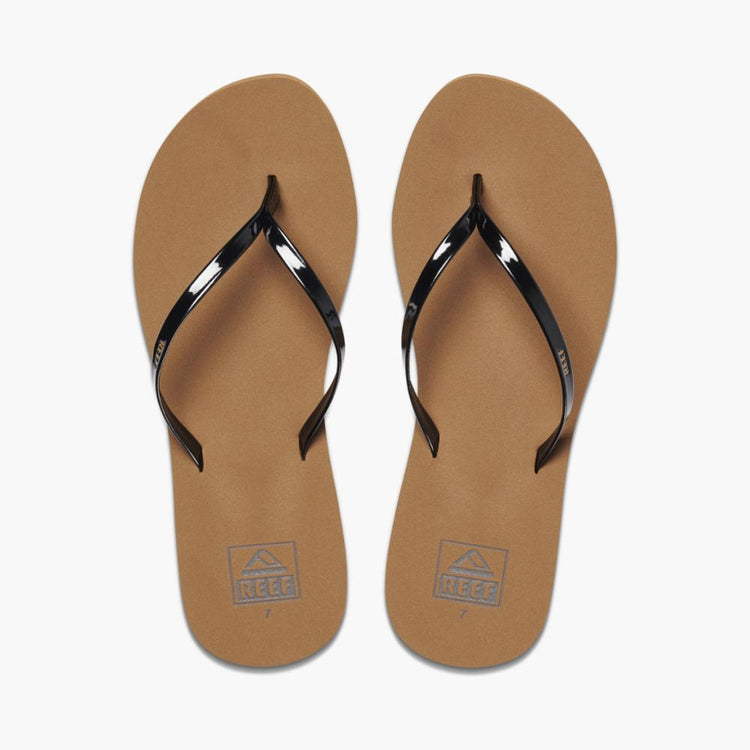 Reef Women BLISS NIGHTS BLACK PATENT/TAN