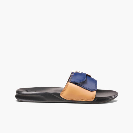 Reef Men REEF STASH SLIDE RETRO BROWN