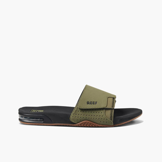 Reef Men FANNING SLIDE OLIVE/GUM